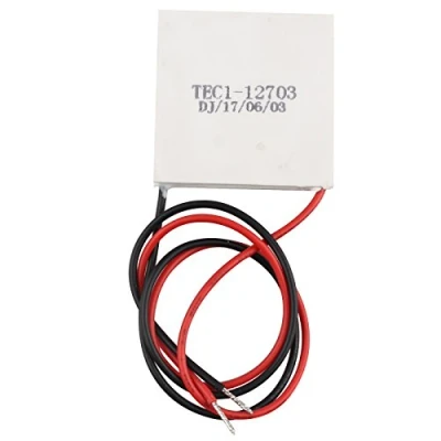Image of HALJIA TEC1 12703 Heatsink Thermoelectric Cooler Cooling Peltier Plate Module 12V 27W