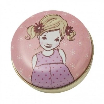 Image of Belle &amp; Boo Small Round Trinket/Treat Tin Perfect Stocking Filler Ava