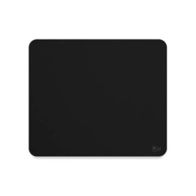 Image of Glorious Gaming Cloth Mousepad (Large) Stitched Edges, Smooth Surface for Speed &amp; Control, Anti Slip Base, Machine Washable, Large (330 x 280 3mm) Black Stealth