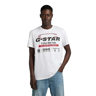 Image of G STAR RAW Men&#039;s Old skool originals r t, White (white D23714 336 110), M