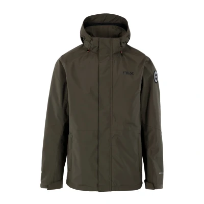 Image of Trespass Mens DLX Cyril Waterproof Jacket (Dark Vine) Purple Size Medium