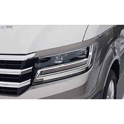 Image of RDX Racedesign RDSB177 Head light spoilers compatible with Volkswagen Crafter &amp; MAN TGE 2017 (ABS)