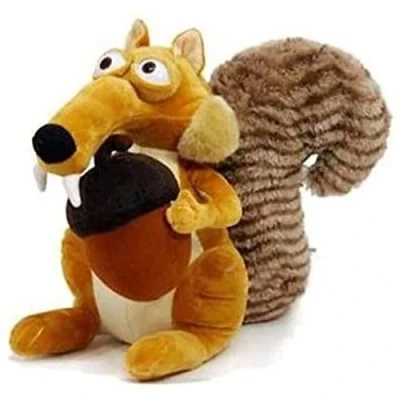 Image of Aiiwqk® Funny Cute Animal Doll Ice Age 3 Scrat Squirrel Stuffed Plush Toy Gift 27Cm