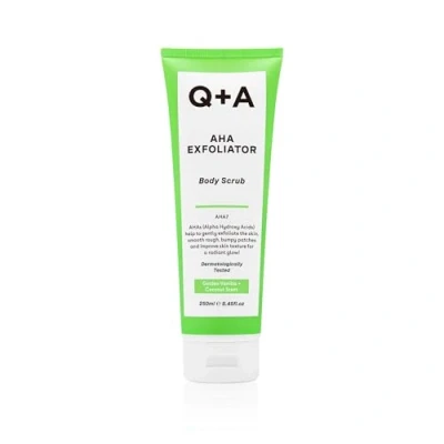 Image of Q+A AHA Exfoliator Body Scrub 250ml