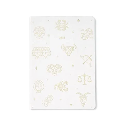 Image of Letts Zodiac A5 week to view 2023 diary Ivory