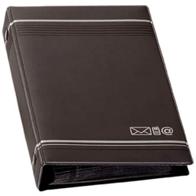 Image of Durable TelIndex 237558 Telephone Ring Binder for 150 Entries Anthracite,145 x 255 mm (WxH)
