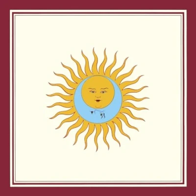 Image of King Crimson Larks&#039; Tongues In Aspic 50th Anniversary 2023 Mixes 200 Gram Sealed UK 2 LP vinyl set KCLPX2023
