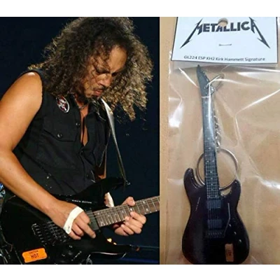 Image of Keychain Guitar Esp Kh2 Kirk Hammett Signature Metallica