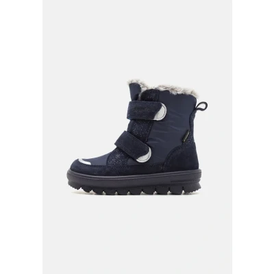 Image of Superfit Girl&#039;s FLAVIA warm gefütterte Gore Tex Stiefel, BLAU/SILBER 8000