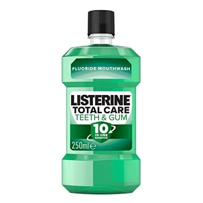 Image of Listerine Teeth and Gum Defence Mouthwash, Fresh Mint, 250 ml