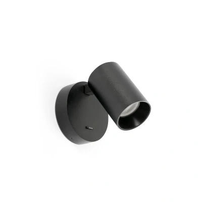 Image of Stan Single Spotlight Matt Black
