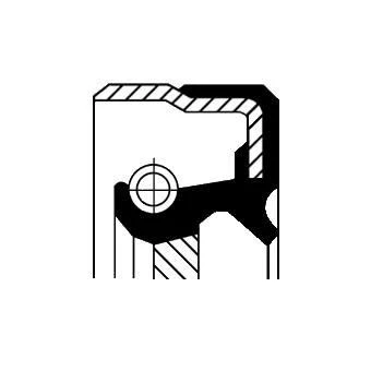 Image of 1108466, YC1R7052AA Gaskets CORTECO 01035029B FORD: Transit Mk6 Van