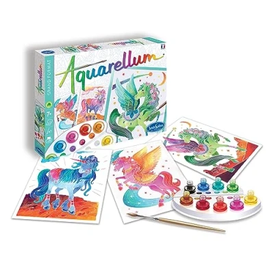 Image of Sentosphère Aquarellum Unicorns &amp; Pegasus