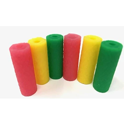 Image of Aligner Chewies 6 Pack (2 Pink Bubblegum. 2 Green Mint, Yellow Pineapple)