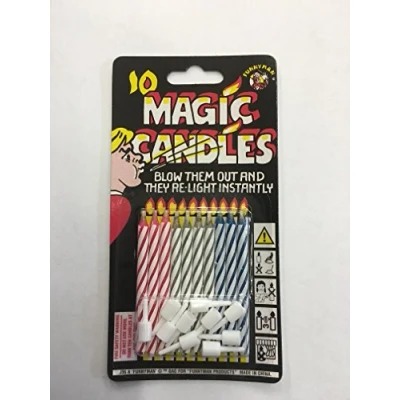 Image of Magic Re Lighting Candles (Pack of 10)
