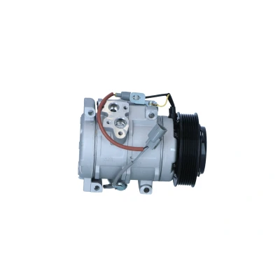 Image of 883100K270, 8831025220, 883102F020, 883106A140, 883106A141 AC compressor NRF 32896 10S17C 12V PAG 46 with oil, seal ring