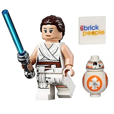 Image of LEGO Star Wars: Rey and BB 8 Droid Minifigs