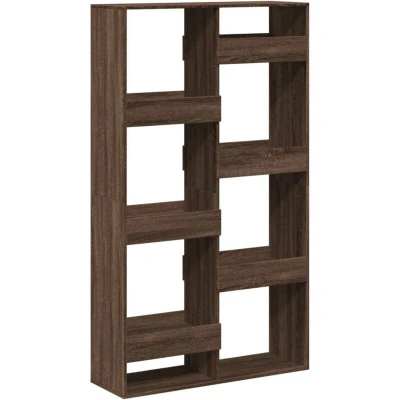 Image of vidaXL Bookcase Brown Oak 100x33x175 cm Engineered Wood