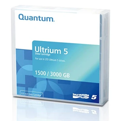 Image of Quantum MR L5MQN 01 LTO Ultrium 5 1.5/3.0TB Data Cartridge (Brick Red)