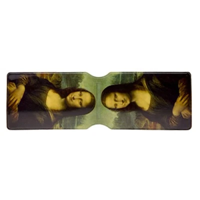 Image of Mona Lisa Leonardo da Vinci Masterpieces of Art Oyster Card Holder