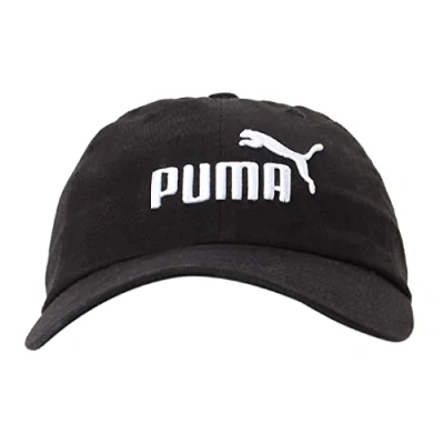 Image of PUMA Unisex Ess Cap, Black (Black/No.1), One Size