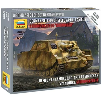 Image of Zvezda Sturmpanzer Iv Brummbär (8/19) * (Zve6244)