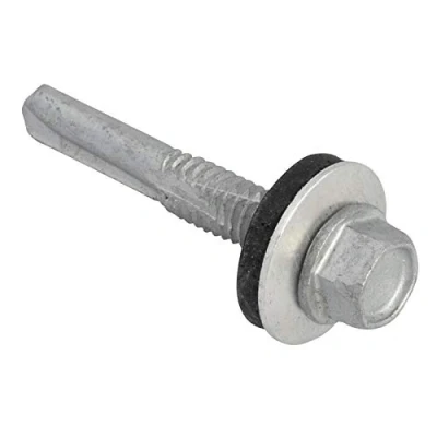 Image of TechFast Heavy Duty Sheet to Steel Roofing Screws 5.5 x 35mm Elementech Bag 100