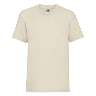 Image of Fruit of the Loom boys&#039; t shirt., Boys&#039;, 61 033 0, natural, 164 cm