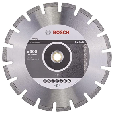 Image of Bosch 2608602624 Diamond Cutting Disc Standard for Asphalt