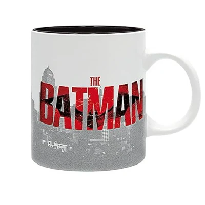Image of ABYstyle DC Comics The Batman Red Silhouette Mug