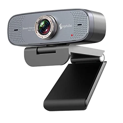 Image of 1080P USB Webcam with Mic PC Camera for Video Calling &amp; Recording Conference/Online Teaching/Business Meeting Compatible Computer Desktop Laptop MacBook Windows Android Ios