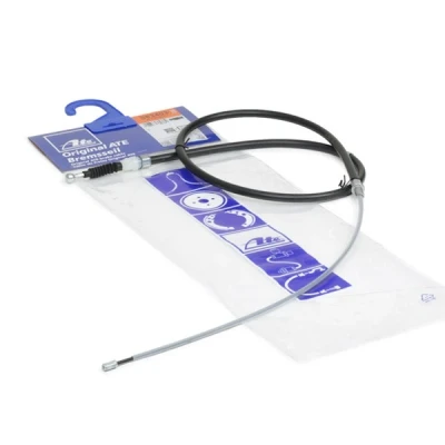 Image of 6R0609721C Brake Cable ATE 24.3727 3403.2 1642mm VOLKSWAGEN: Polo V Hatchback, SEAT: Ibiza 4, 4 Sportcoupe, AUDI: A1 Sportback, Hatchback