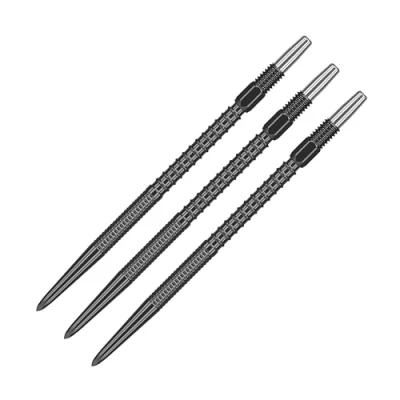 Image of TARGET Darts Swiss Points, Fire Point Dart Tips (3 Pack Set of Tips) 35MM, Black Change Professional Accessories