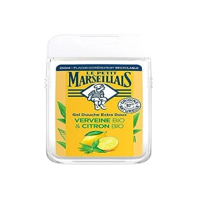 Image of Le Petit Marseillais Oragnic Verbena &amp; Lemon Extra Soft Shower Gel 250ml