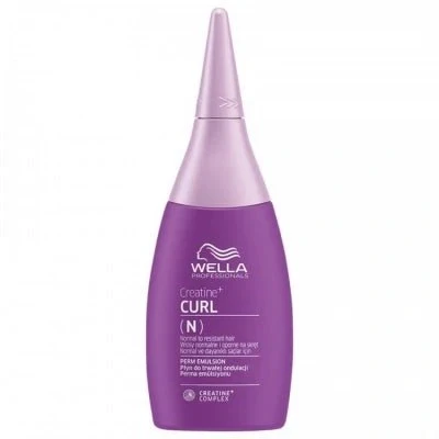 Image of Wella Creatine+ Curl Perm Solution for Natural to Resistant Hair