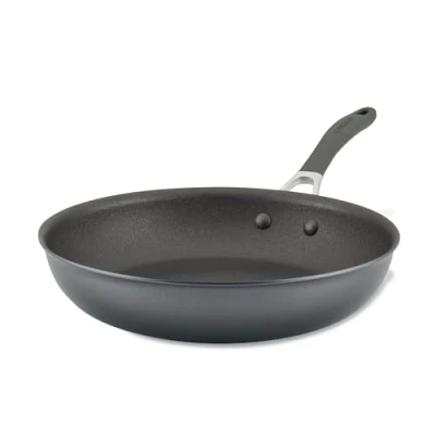 Image of Circulon Scratch Defense Non Stick Frying Pan 30cm Induction with Extreme Stick, Dishwasher &amp; Oven Safe Cookware, Graphite Pewter Finish