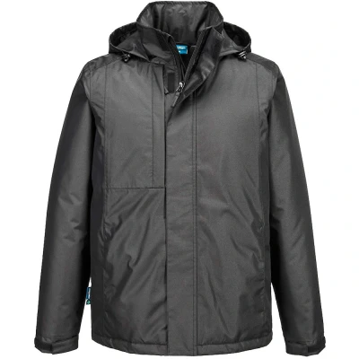 Image of Portwest WX2 Eco Winter Jacket Metal Grey Size 2XL Regular