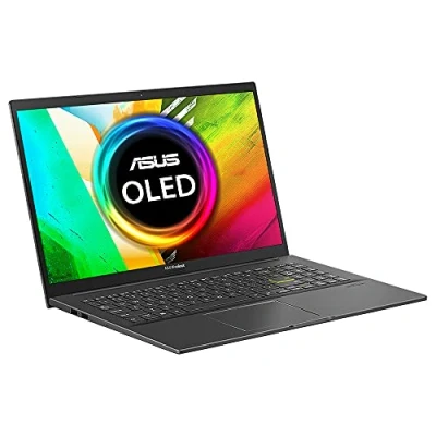 Image of ASUS Vivobook 15 OLED K513EQ 15.6 Full HD Laptop (Intel i5 1135G7, Nvidia MX350 Graphics, 16GB RAM, 512GB SSD, Windows 10 with free 11 upgrade)