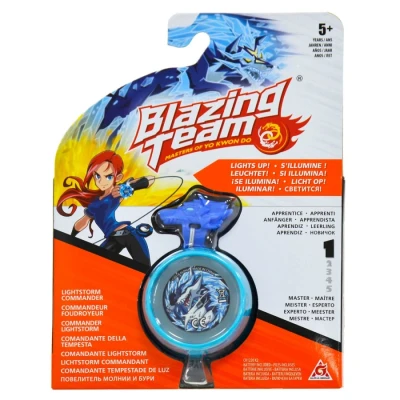 Image of yo Blazing Team Luminous Commander Blaster Level 1 Saber Toothed Wolf