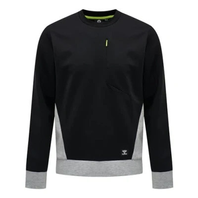 Image of hummel Men&#039;s Hmltropper Sweatshirt Black