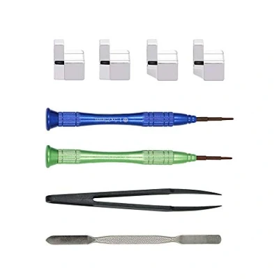 Image of Mcbazel Replacement Metal L/R Lock Buckle Set with Open Tool for NS Switch Joy Con Controller