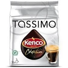 Image of Tassimo Kenco Colombian 16 T Discs (Pack of 4)