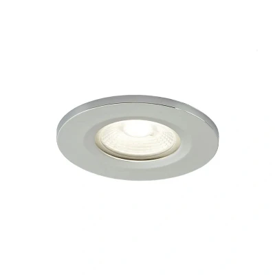 Image of Ansell Prism Pro Polished Chrome Bezel for Fire Rated Downlight