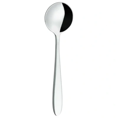 Image of Grunwerg Festival Soup Spoons SUSFEV, 18/10 Stainless Steel, Set of 12