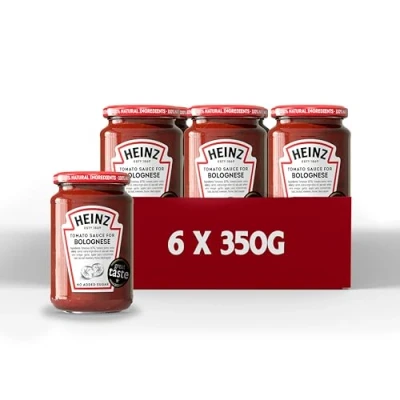 Image of Heinz Bolognese Italian Pasta Sauce, 6 x 350g