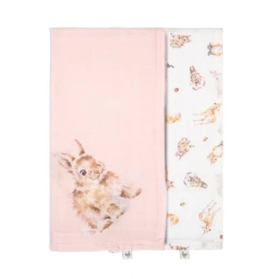 Image of Wrendale Designs Little Forest&#039; Woodland Animal Muslin Gift Set