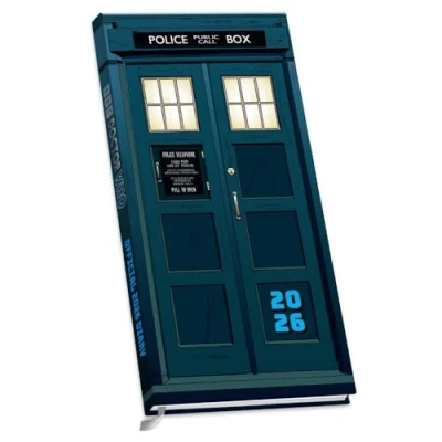 Image of 2026 DIARY DOCTOR WHO WEEK TO VIEW SLIM POCKET OFFICIAL PRODUCT