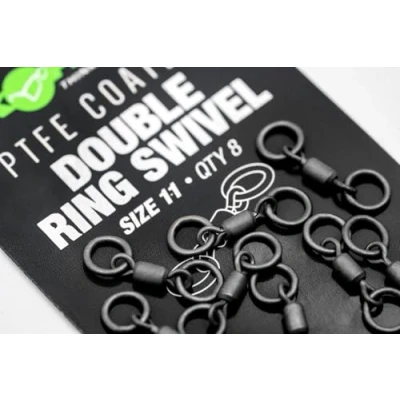 Image of Korda PTFE Double Ring Swivel Size 11