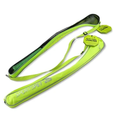 Image of SPORTSPET High Bounce Launcher Ultimate Glow in the Dark Interactive Dog Ball Thrower for Endless Fun, Safe Exercise, and Quality Bonding Time