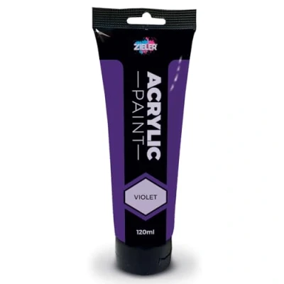 Image of Zieler 120ml Acrylic Paints (Violet)